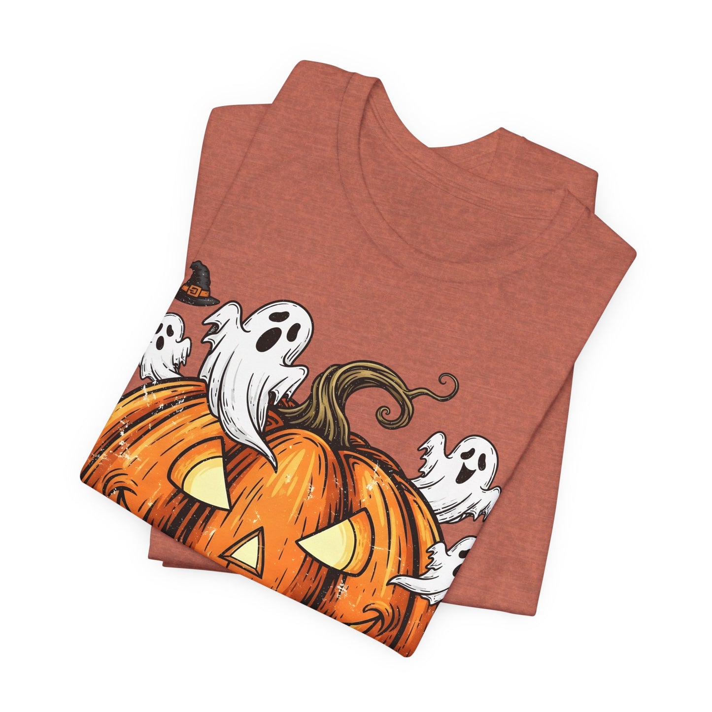 Boo Bash Crew Halloween Ghost T-Shirt, Unisex Tee, Spooky Shirt, Halloween Party Costume, Casual Ghostly Look