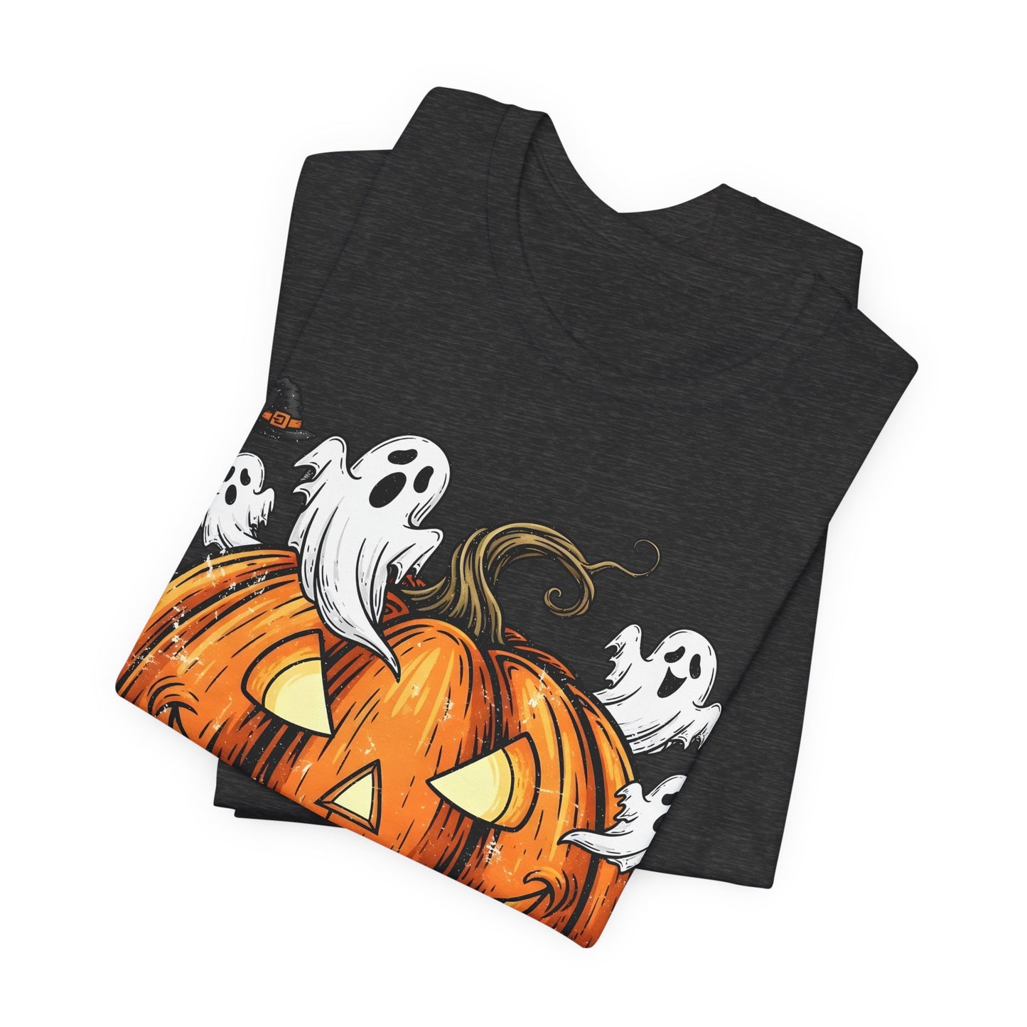 Boo Bash Crew Halloween Ghost T-Shirt, Unisex Tee, Spooky Shirt, Halloween Party Costume, Casual Ghostly Look
