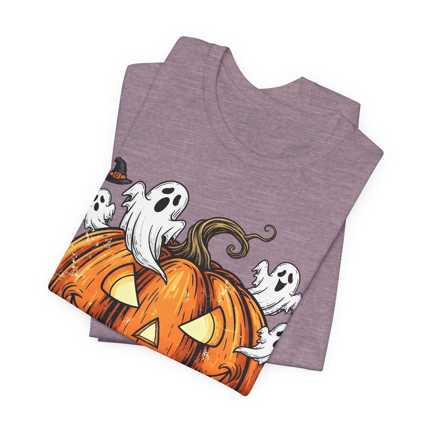 Boo Bash Crew Halloween Ghost T-Shirt, Unisex Tee, Spooky Shirt, Halloween Party Costume, Casual Ghostly Look