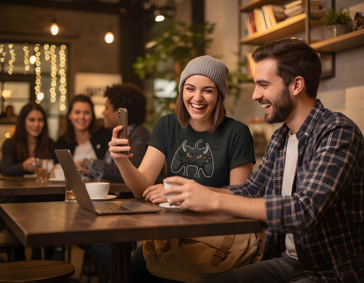 Halloween Gaming T-Shirt - Controller Monster Tee, Spooky Video Game Shirt, Gamer Gift, Retro Gaming Top, Fall Geek Halloween Apparel