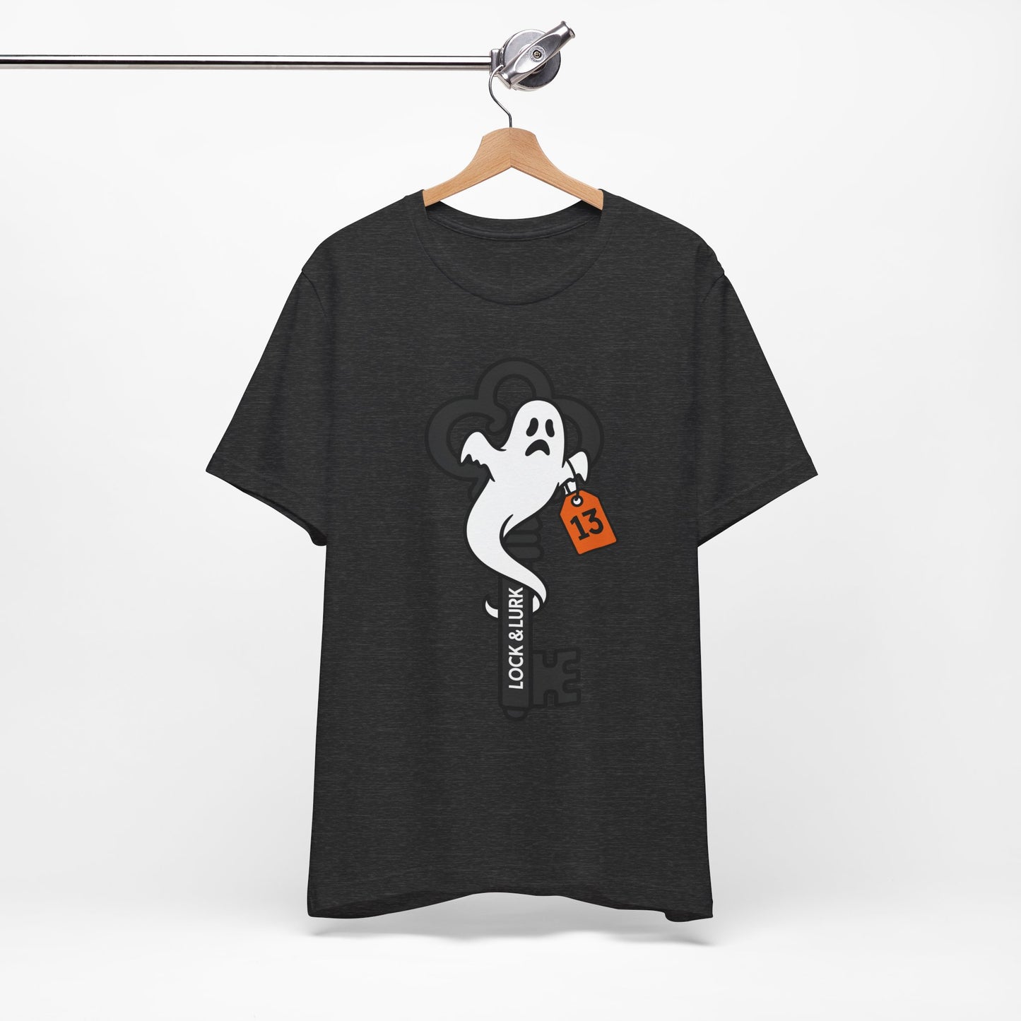 Haunted Key T-Shirt | Halloween Secret and Mystery, Gothic Vintage Tee, Skeleton Magic Shirt, Mysterious Gift